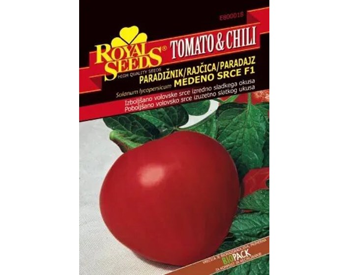 SJEME RAJČICA MEDENO SRCE F3 ROYAL TOMATO&CHILI LINE 18