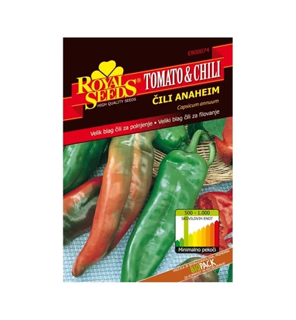 SJEME ČILI ANAHEIM ROYAL TOMATO&CHILI LINE 74