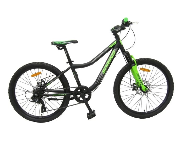 BICIKL 24" SPRING TOMCAT 7BR MTB CRNO-ZELENI