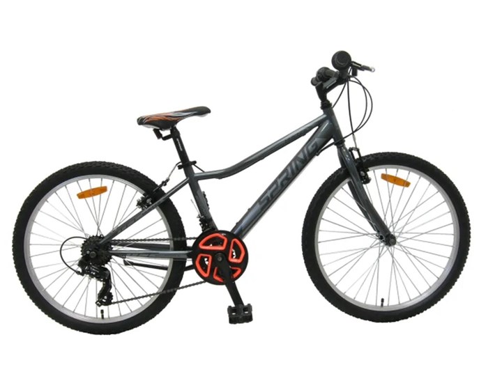 BICIKL 24" SPRING HUNTER 21 BR MTB CRNO-SIVI