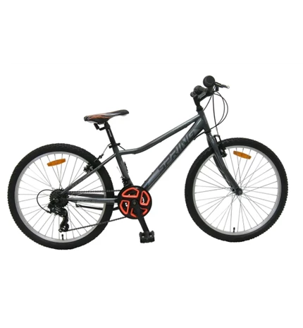 BICIKL 24" SPRING HUNTER 21 BR MTB CRNO-SIVI