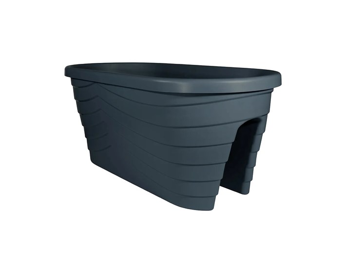 ŽARDINJERA DVOSTRUKA LUCIJA 60 cm ANTRACIT