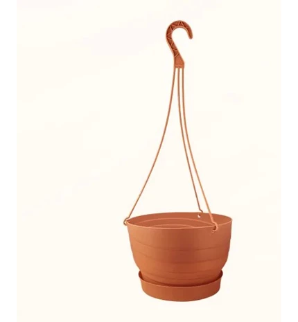 LONČANICA VISEĆA TWISTER 24 cm TERAKOTA