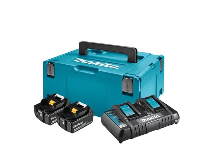 BATERIJSKI POWER SET MAKITA 2XBL1860B, DC18RD