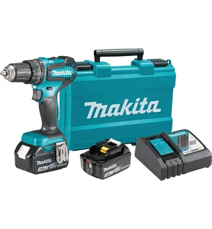 BUŠILICA UDARNA AKU DHP485RFE MAKITA 18V 2x3.0Ah