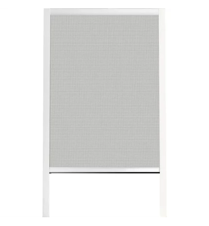 KOMARNIK ZA PROZOR ROLO PODESIVI 130X160 cm BIJELO/CRNI