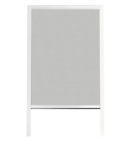 KOMARNIK ZA PROZOR ROLO PODESIVI 130X160 cm BIJELO/CRNI