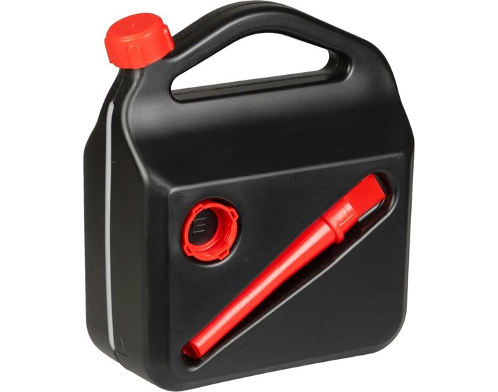 KANISTER ZA GORIVO PVC 5 l CRNI