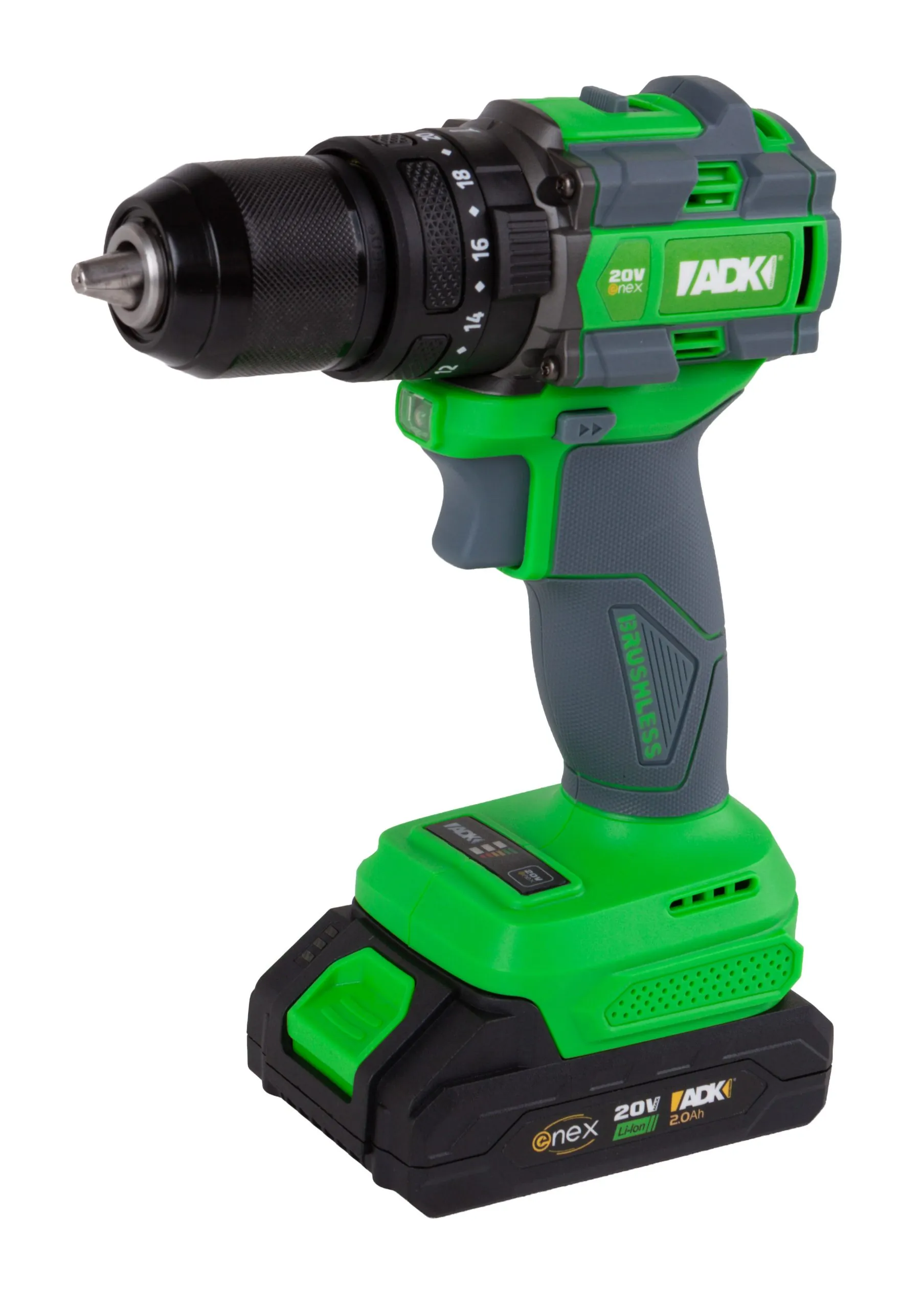 BUŠILICA UDARNA AKU SF4E104 ADK ENEX 20 V BL SET