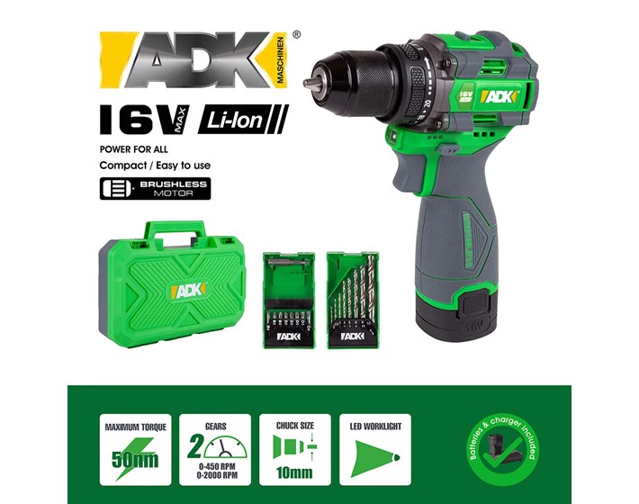 BUŠILICA AKU SF4E106 ADK 16 V SET