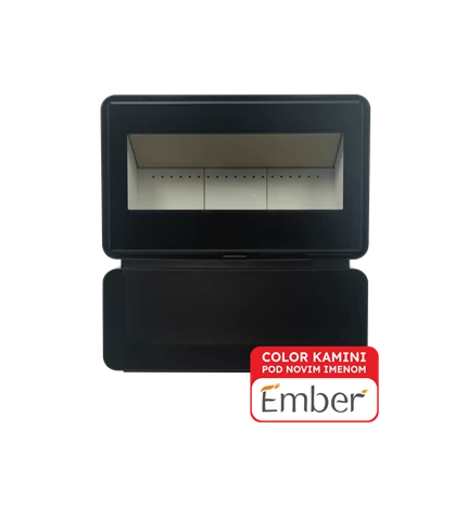 KAMIN X1 CRNI VG
