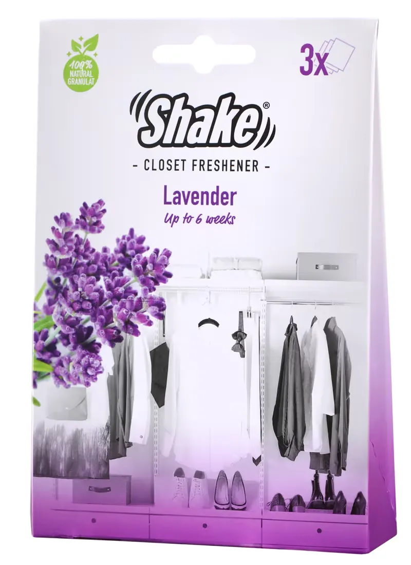MIRIS ZA ORMARE SHAKE LAVANDA 3/1