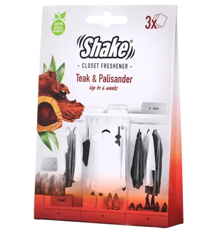 MIRIS ZA ORMARE SHAKE TEAK & PALISANDER 3/1