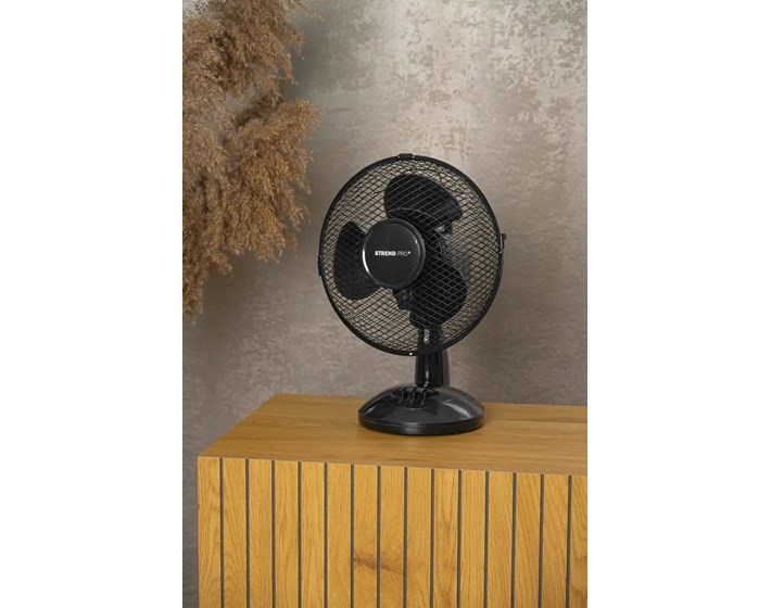 VENTILATOR STOLNI STEND PRO CRNI 23 cm