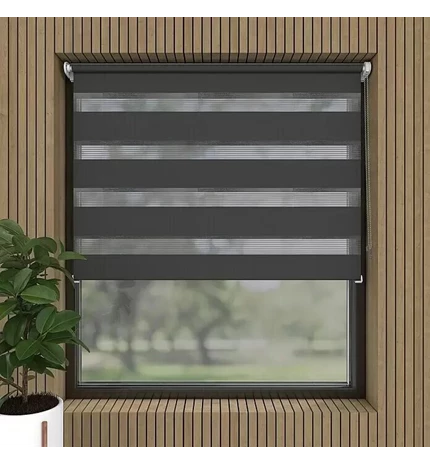 ZAVJESA DUO ROLLO ANTRACIT 60x220 cm