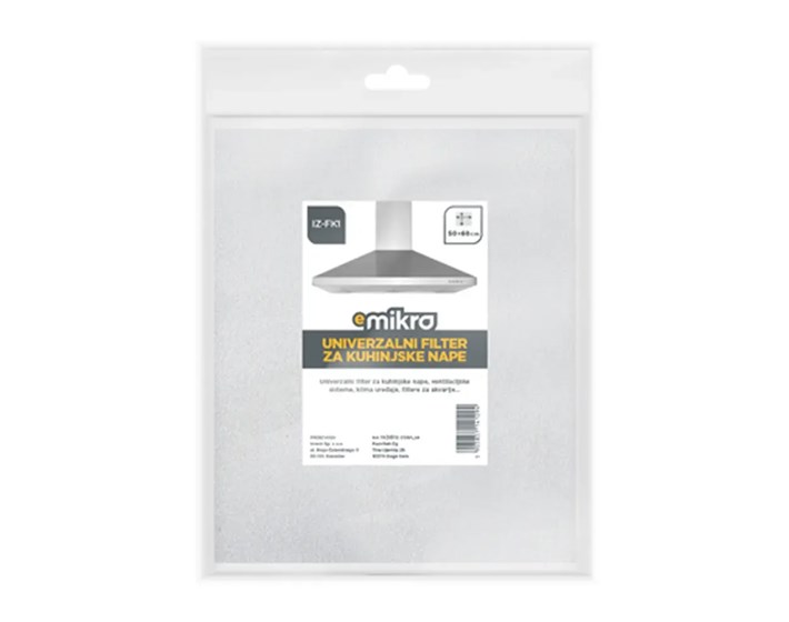FILTER ZA NAPU UNIVERZALNI IZ-FK1 50x60cm