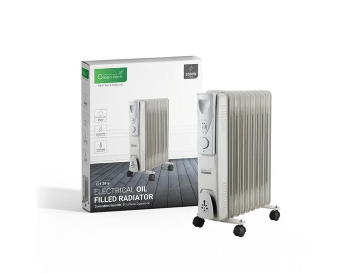 RADIJATOR ULJNI GH-29-9 GREEN TECH 2000W