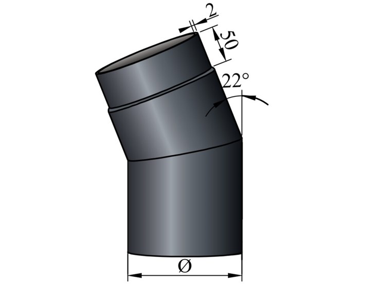KOLJENO DIMOVODNO fi 120/22