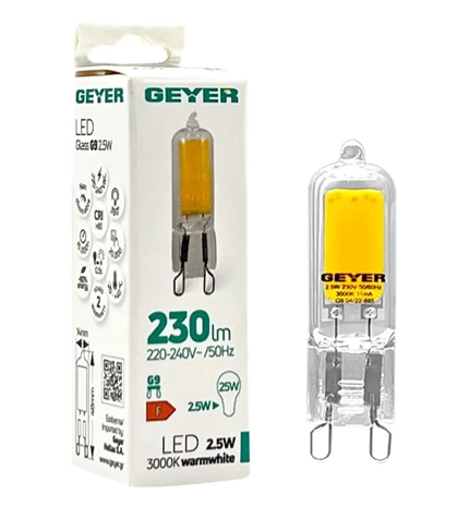 ŽARULJA LED G9 2.5W 4000K 240lm