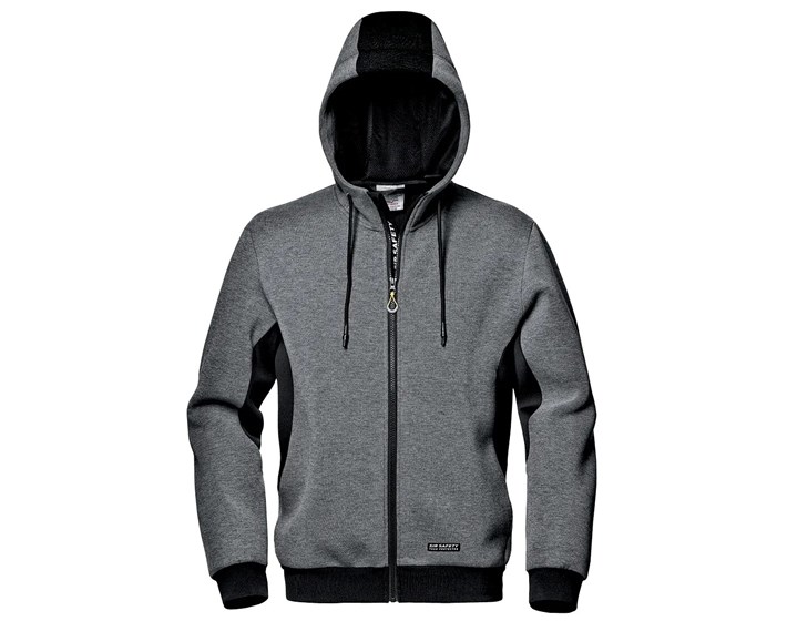 MAJICA DR S KAPULJAČOM SCUBA SIVO-CRNA 2XL