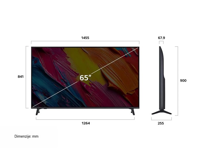 TV 65" LG LED UHD 65QNED70A6A