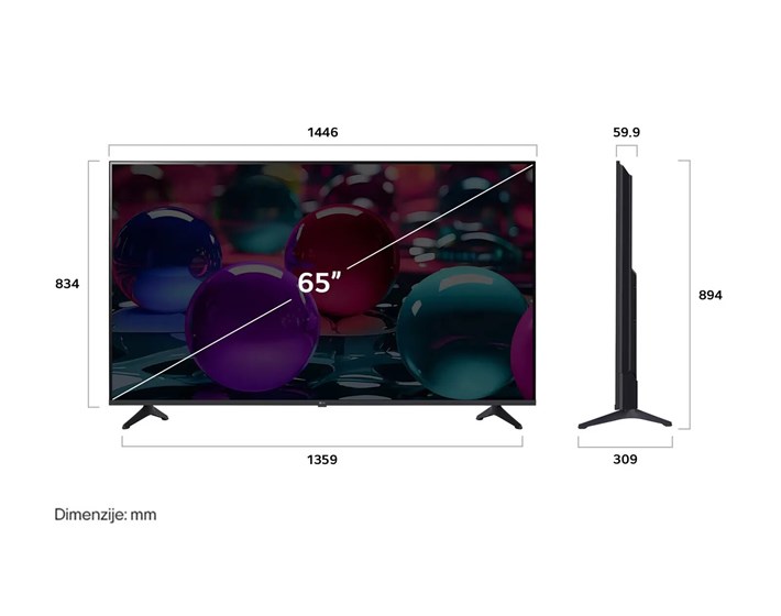 TV 65" LG LED UHD 65UA73003LA