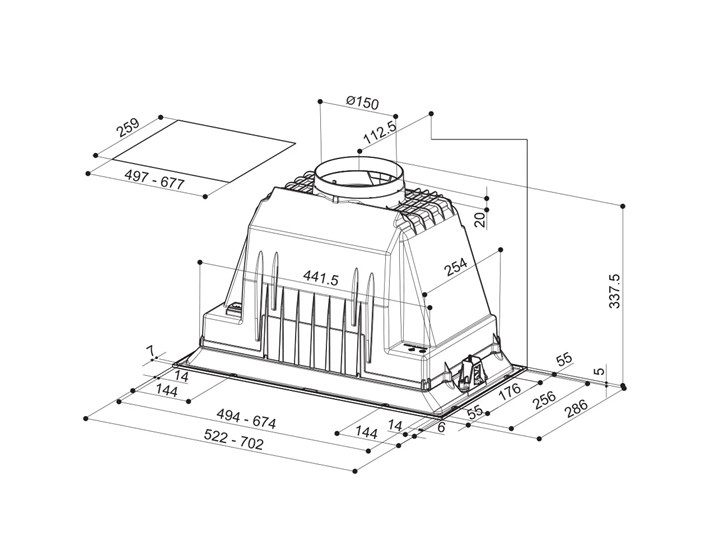NAPA FABER INKA PLUS HC BK A52