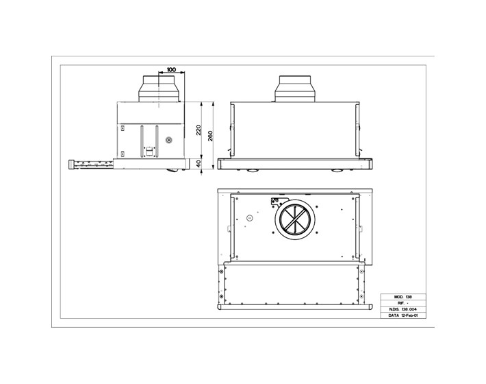 NAPA FABER MAXIMA NG ECO EV8 AM/X A60