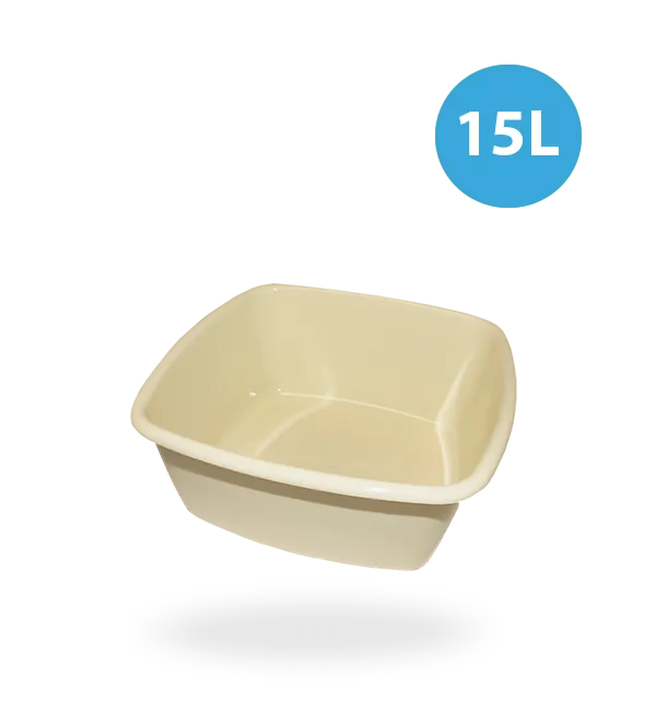 POSUDA 15,0lit PVC ČETVRTASTA