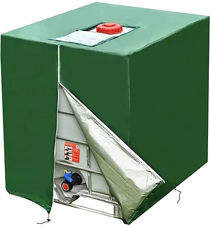 CERADA ZAŠTITNA ZA IBC SPREMNIK ZELENA 116x120x100 cm