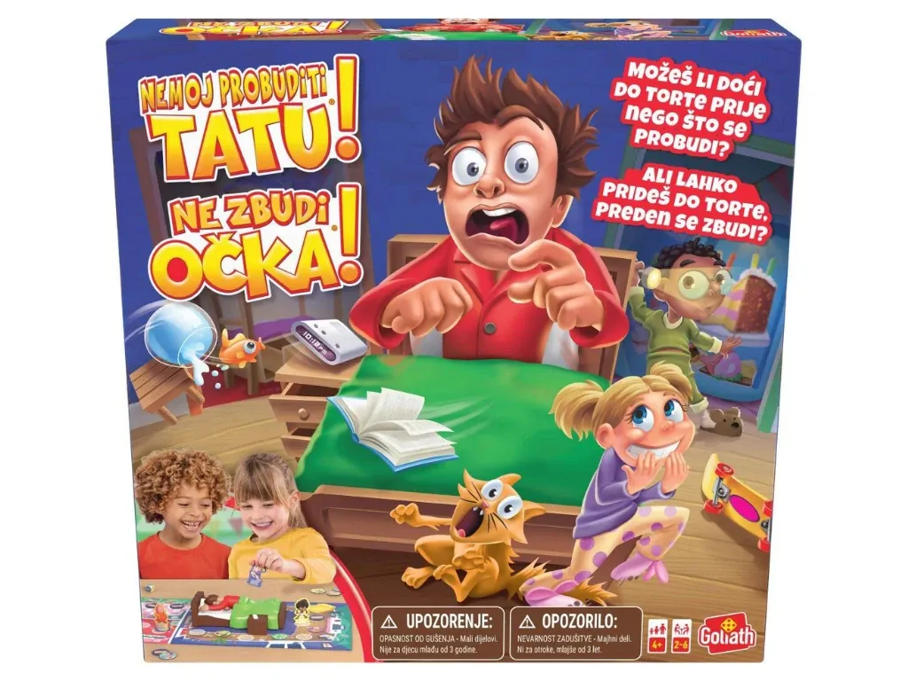 IGRA DRUŠTVENA NEMOJ PROBUDITI TATU GOLIATH