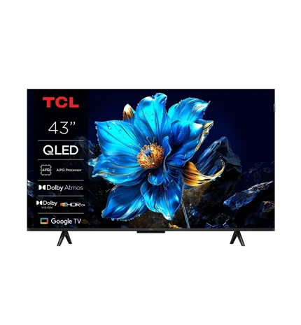 TV 43" TCL QLED 4K UHD GOOGLE TV 43P7K