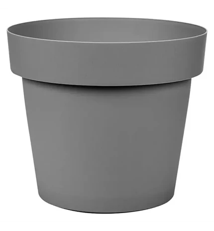 CVIJETNJAK MELROSE OKRUGLI fi 14 cm SIVI