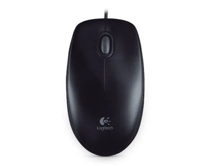 MIŠ OPTIČKI LOGITECH B100 USB CRNI