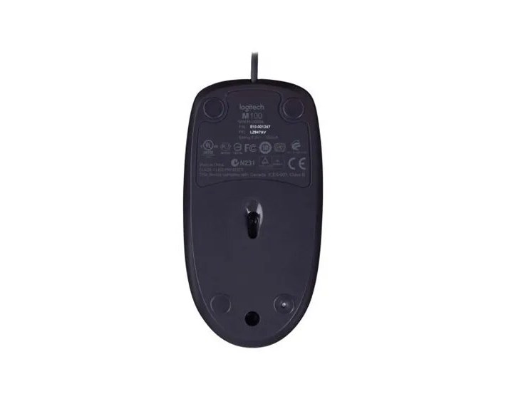 MIŠ OPTIČKI LOGITECH B100 USB CRNI