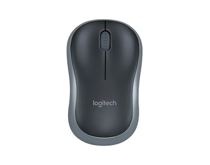 MIŠ OPTIČKI LOGITECH M185 BEŽIČNI USB SIVI