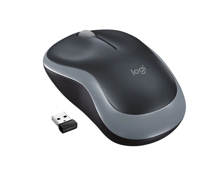 MIŠ OPTIČKI LOGITECH M185 BEŽIČNI USB SIVI