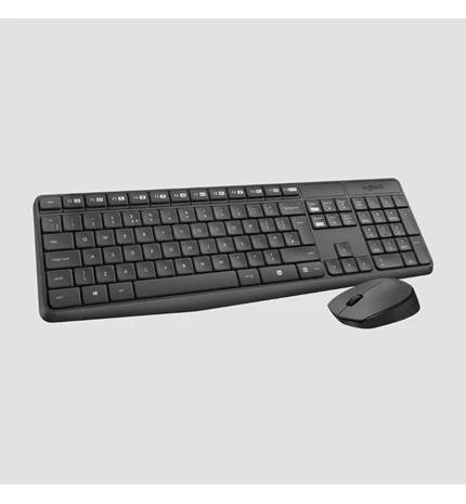 TIPKOVNICA+MIŠ LOGITECH MK235 BEŽIČNI USB CRNA