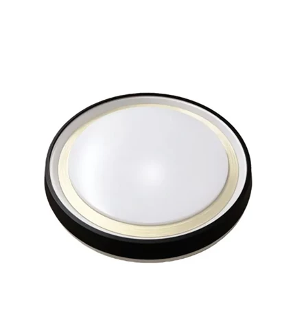PLAFONJERA LED TIANA PVC D380 24W 1440 lm 3000/4000/6500 K IP20 BRUSHED BLACK