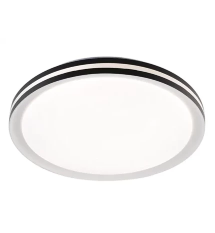 PLAFONJERA LED FIORA PVC D410 24W 1440 lm 3000-6500K IP20 BLACK