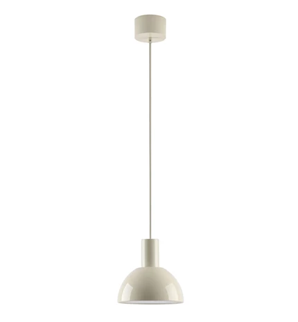 SVJETILJKA VISEĆA ELVA D200 1xE27 IP20 GLOSSY BEIGE