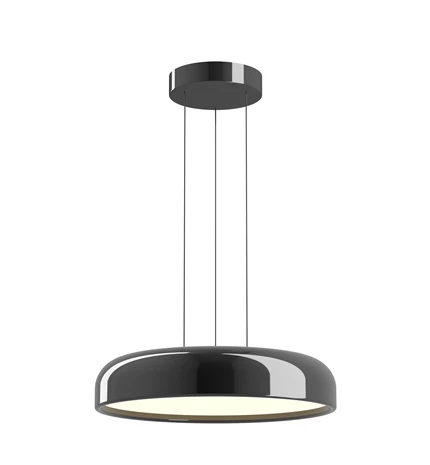 SVJETILJKA VISEĆA LED SARIA D400 mm 27W 1553 lm 4000K IP20 GLOSSY BLACK
