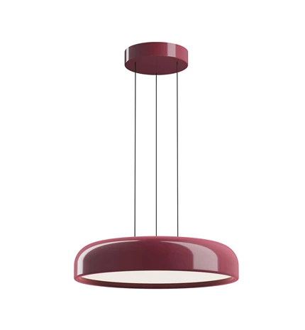 SVJETILJKA VISEĆA LED SARIA D400 mm 27W 1553 lm 4000K IP20 GLOSSY DARK RED