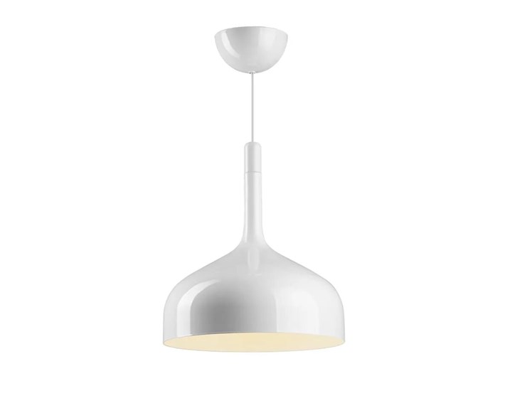 SVJETILJKA VISEĆA VELA D300 1x40W E27 IP20 GLOSSY WHITE