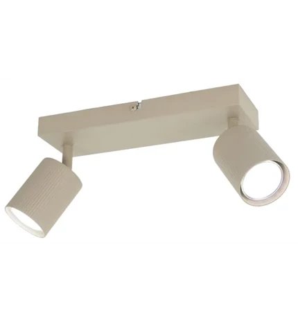 SVJETILJKA SPOT PINEA SAND BEIGE 2x10W LED GU10 IP20