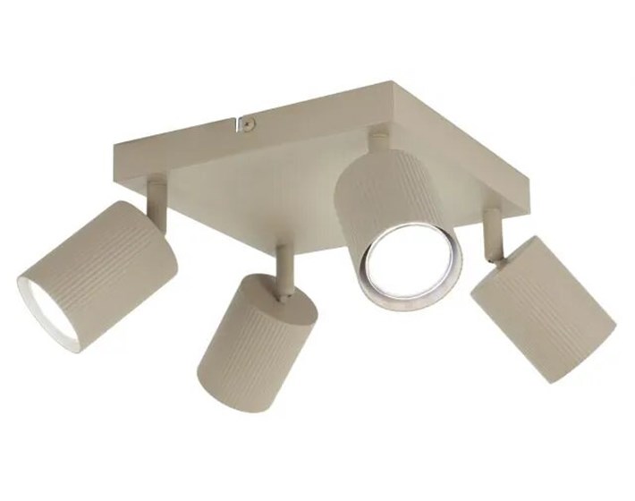 SVJETILJKA SPOT PINEA SAND BEIGE 4x10W LED GU10 IP20