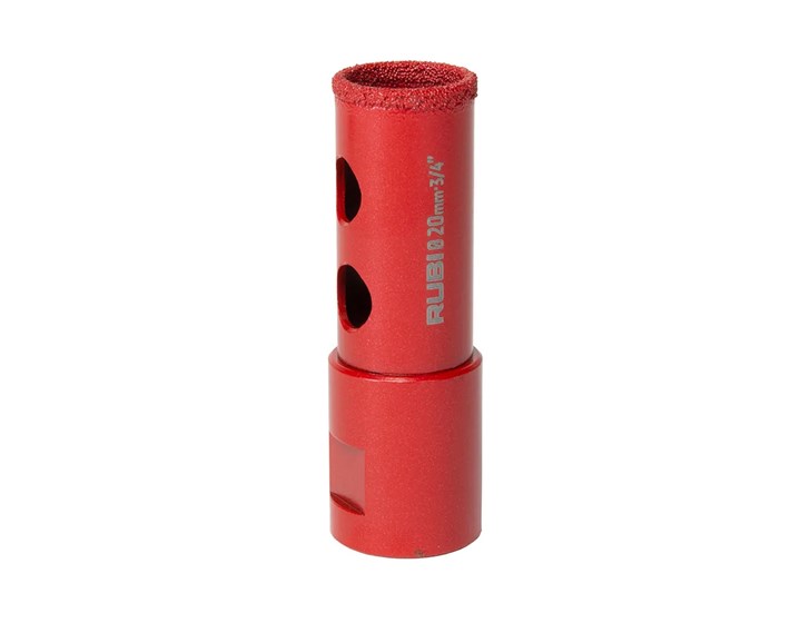 BUŠAČ RUPA ZA KERAMIKU DRYGRES fi 20 mm M14 PREMIUM KRUNA RUBI