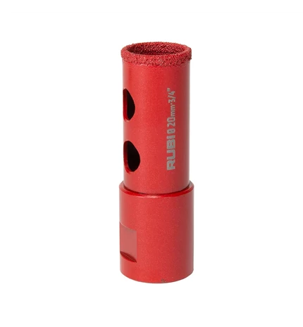 BUŠAČ RUPA ZA KERAMIKU DRYGRES fi 20 mm M14 PREMIUM KRUNA RUBI