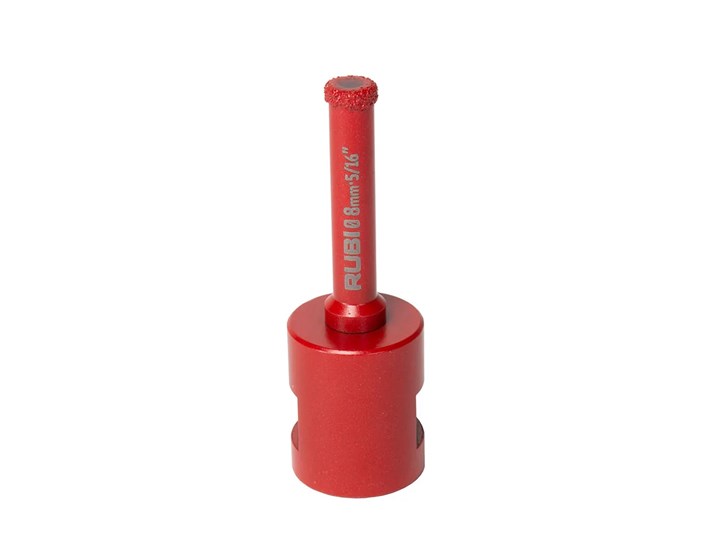 BUŠAČ RUPA ZA KERAMIKU DRYGRES fi 8 mm M14 PREMIUM KRUNA RUBI