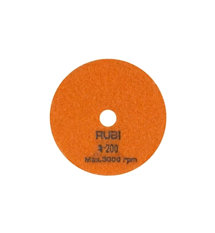 DISK ZA SUHO POLIRANJE KAMENIH POVRŠINA 200 GR. RUBI